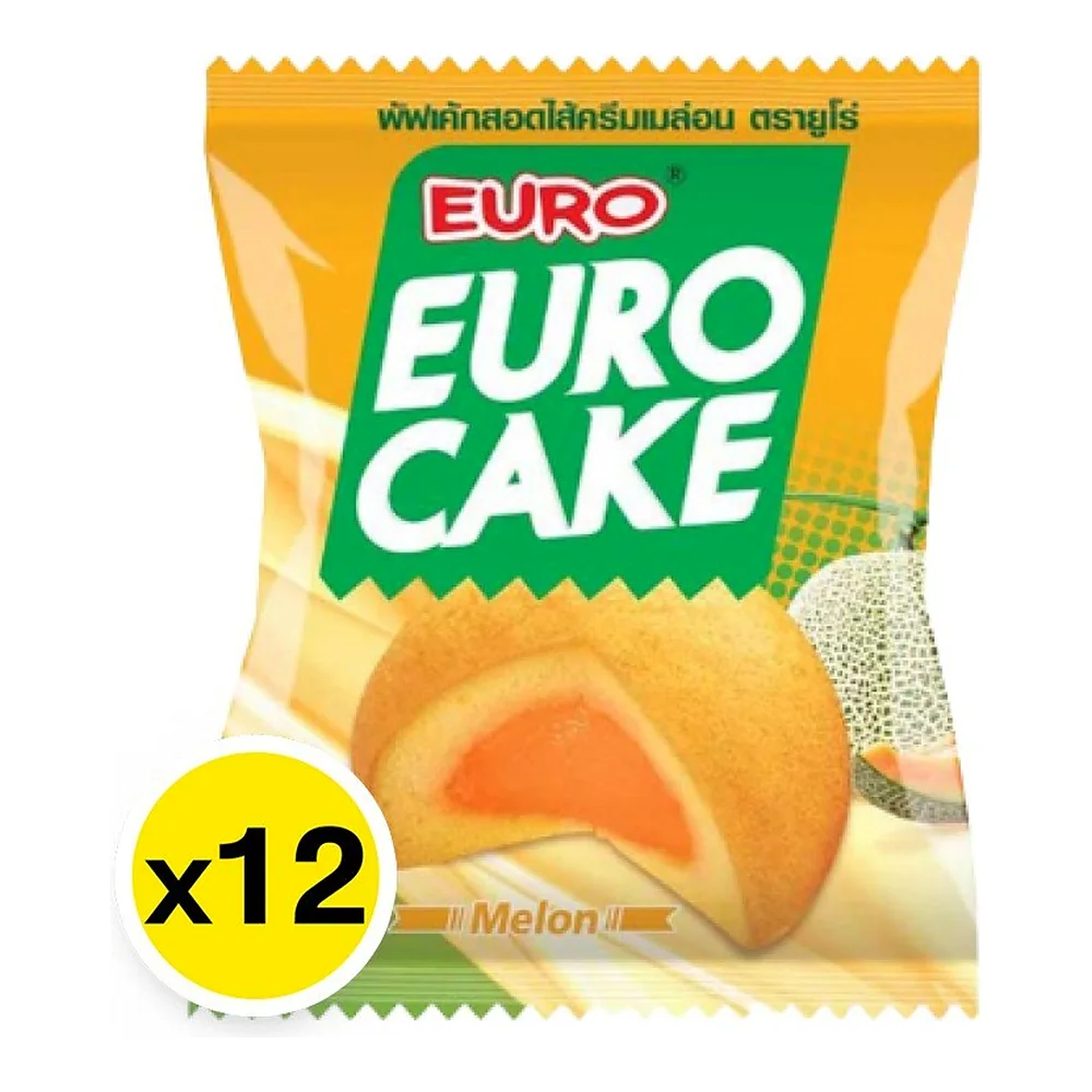 Кекс EURO со вкусом дыни, 17 г × 12 шт. — фото 4