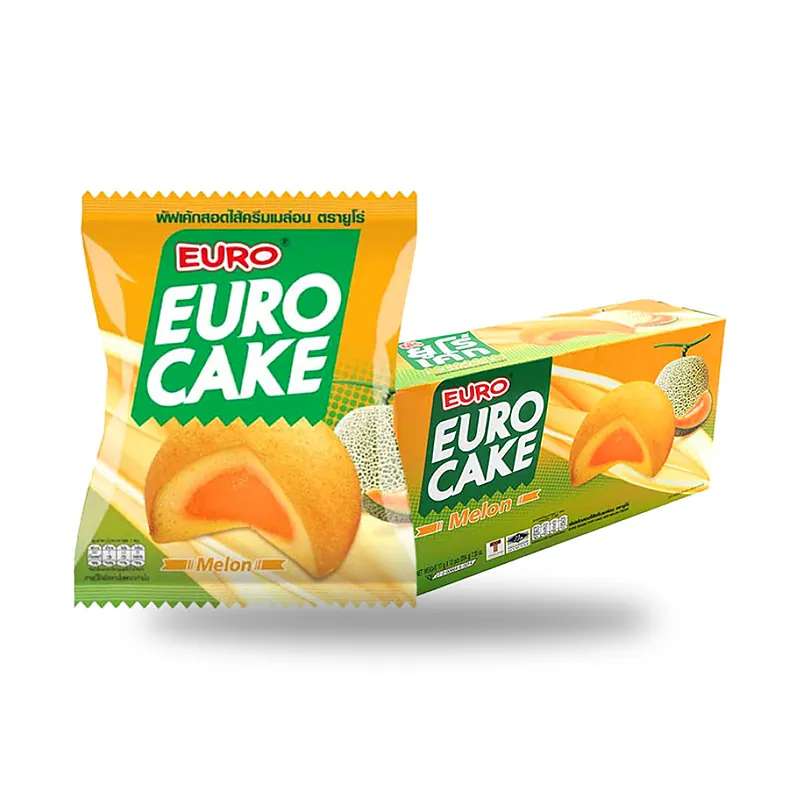 Кекс EURO со вкусом дыни, 17 г × 12 шт. — фото 2