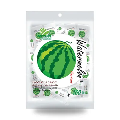 Конфеты Haoliyuan жевательные со вкусом арбуза, 360 г (≈100 конфет)