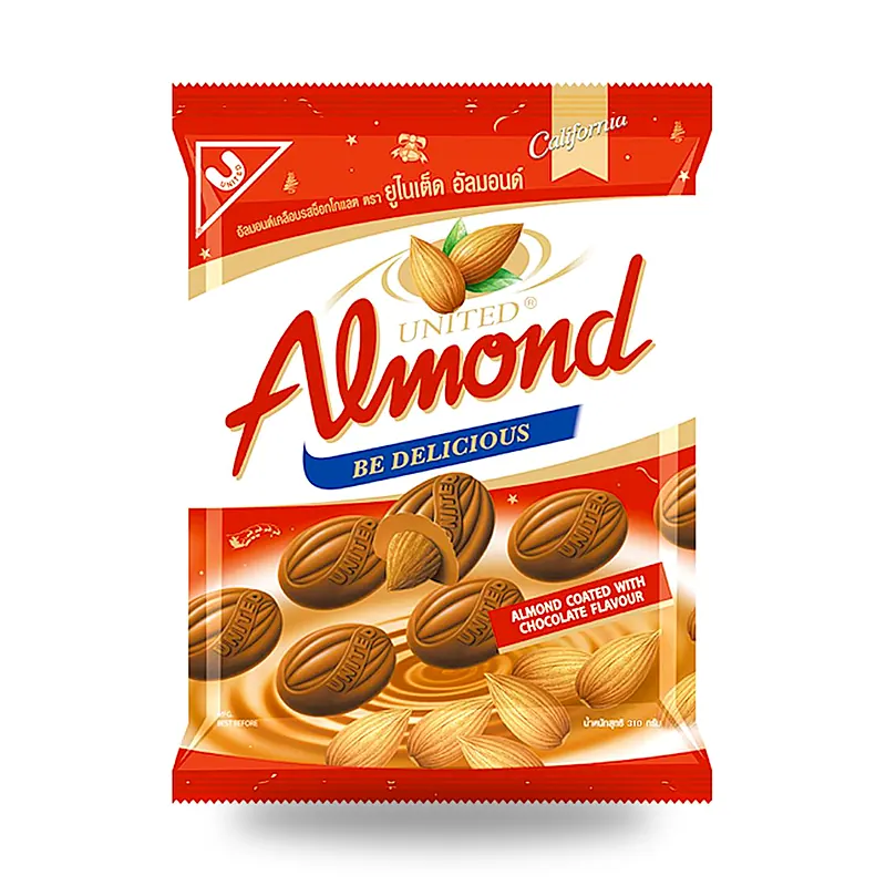 Шоколад UNITED с миндалём, 264 г
