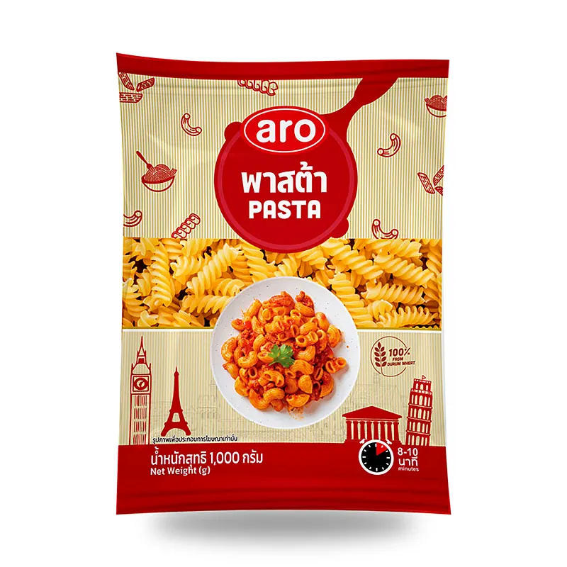 Паста Fusilli ARO, спиральки, 1 кг