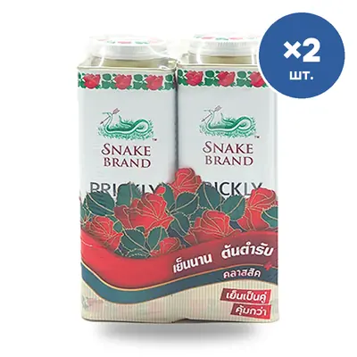 Пудра охлаждающая Snake Brand Classic, 280 г × 2 шт.