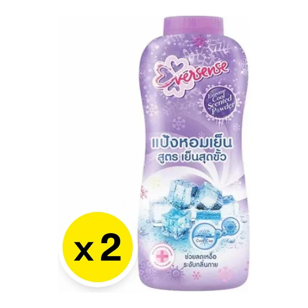 Охлаждающая пудра для тела Eversense Extreme Cool, 280 г × 2 шт. — фото 5