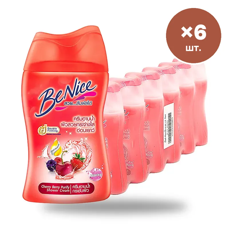 Мыло жидкое Benice красное, 90 мл × 6 шт.