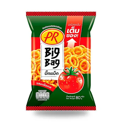 Рисовые крекеры PR со вкусом томата, 80 г