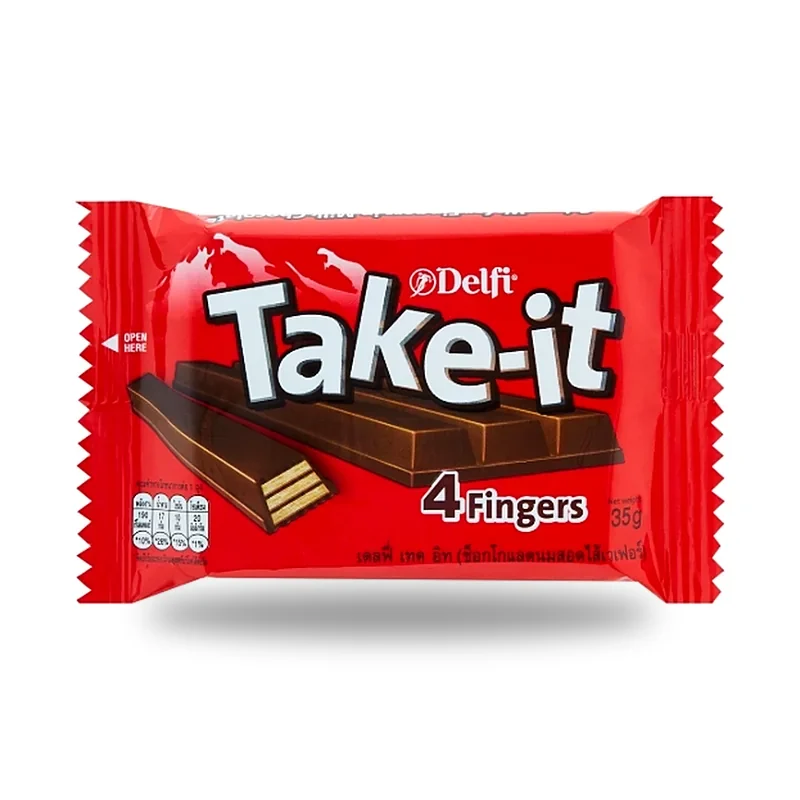 Молочный шоколад Delfi Take-It, 35 г