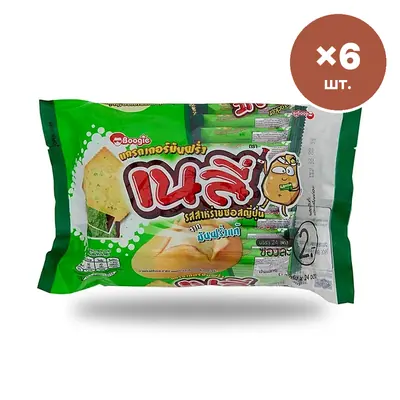 Крекер картофельный Nelly со вкусом нори и японского соуса, 40 г × 6 шт.