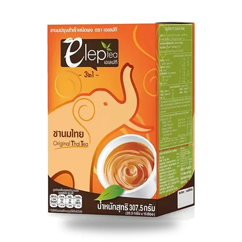 Чай молочный растворимый 3 в 1 Elep Tea, 20,5 г × 15 саше — фото 2