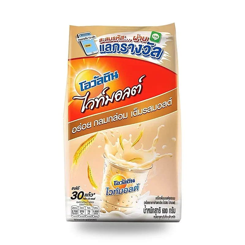 Солодовый напиток Ovaltine White Malt, 600 г