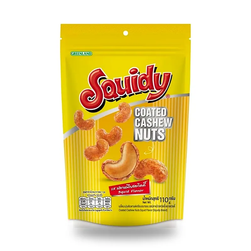 Кешью Squidy в оболочке со вкусом кальмара, 110 г
