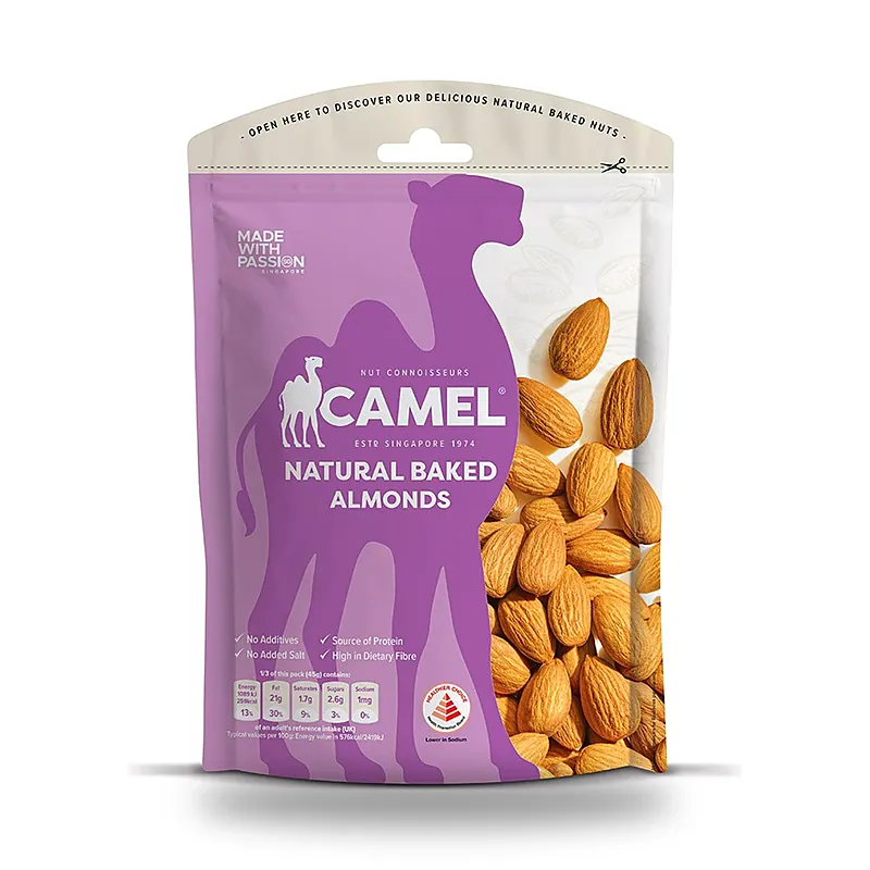 Миндаль Camel Natural запечённый, 135 г