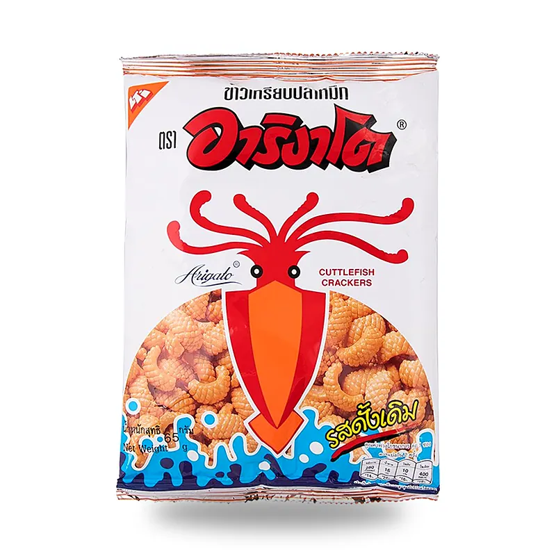 Снек Aringato со вкусом кальмара, 50 г