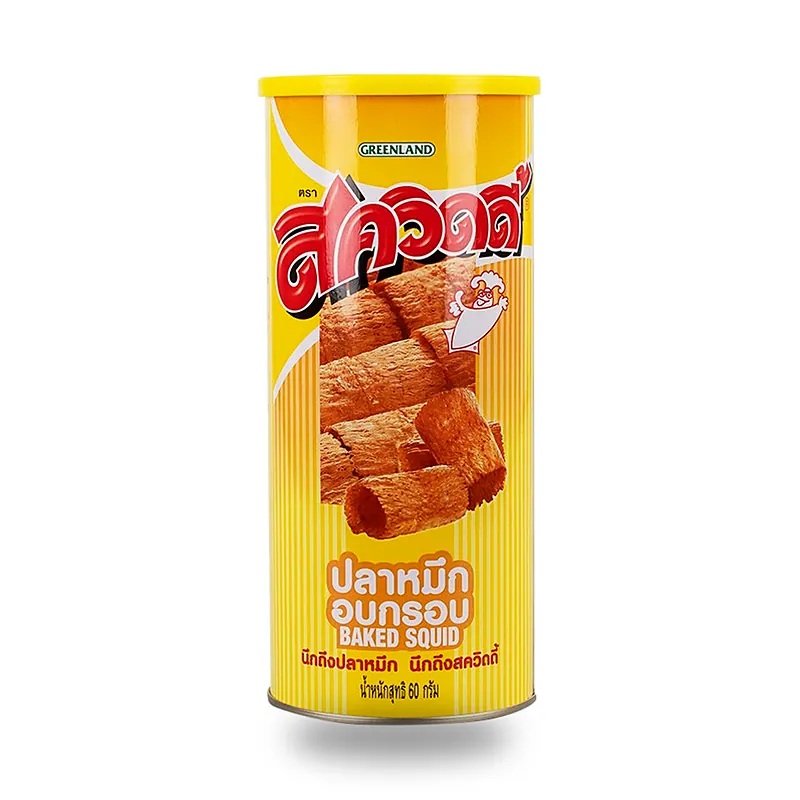 Кальмар Squidy хрустящий, 60 г