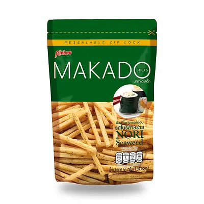 Картофельные палочки Rinbee Makado со вкусом нори, 55 г