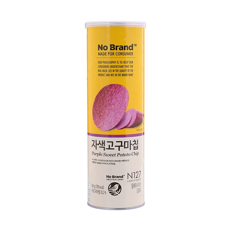 Чипсы из фиолетового батата No Brand, 160 г