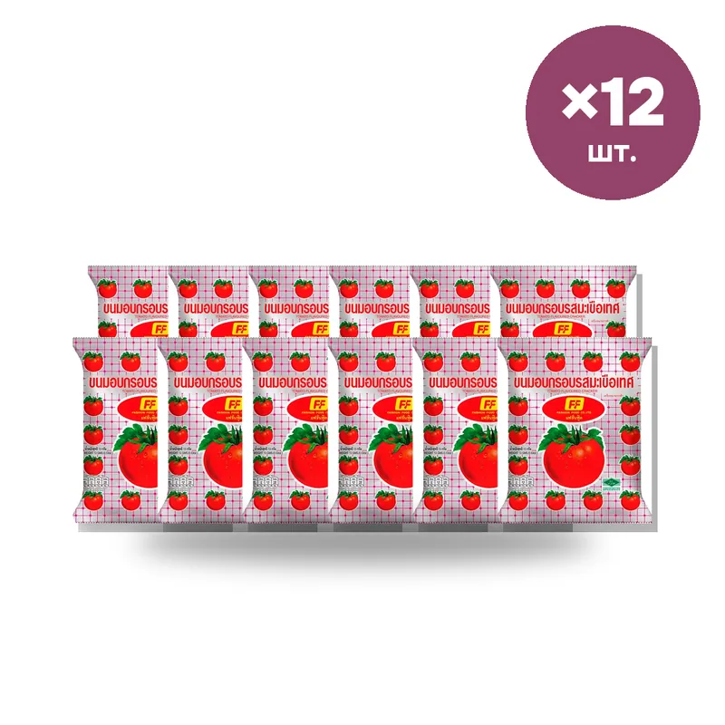 Крекеры FF со вкусом томата, 13 г × 12 шт.