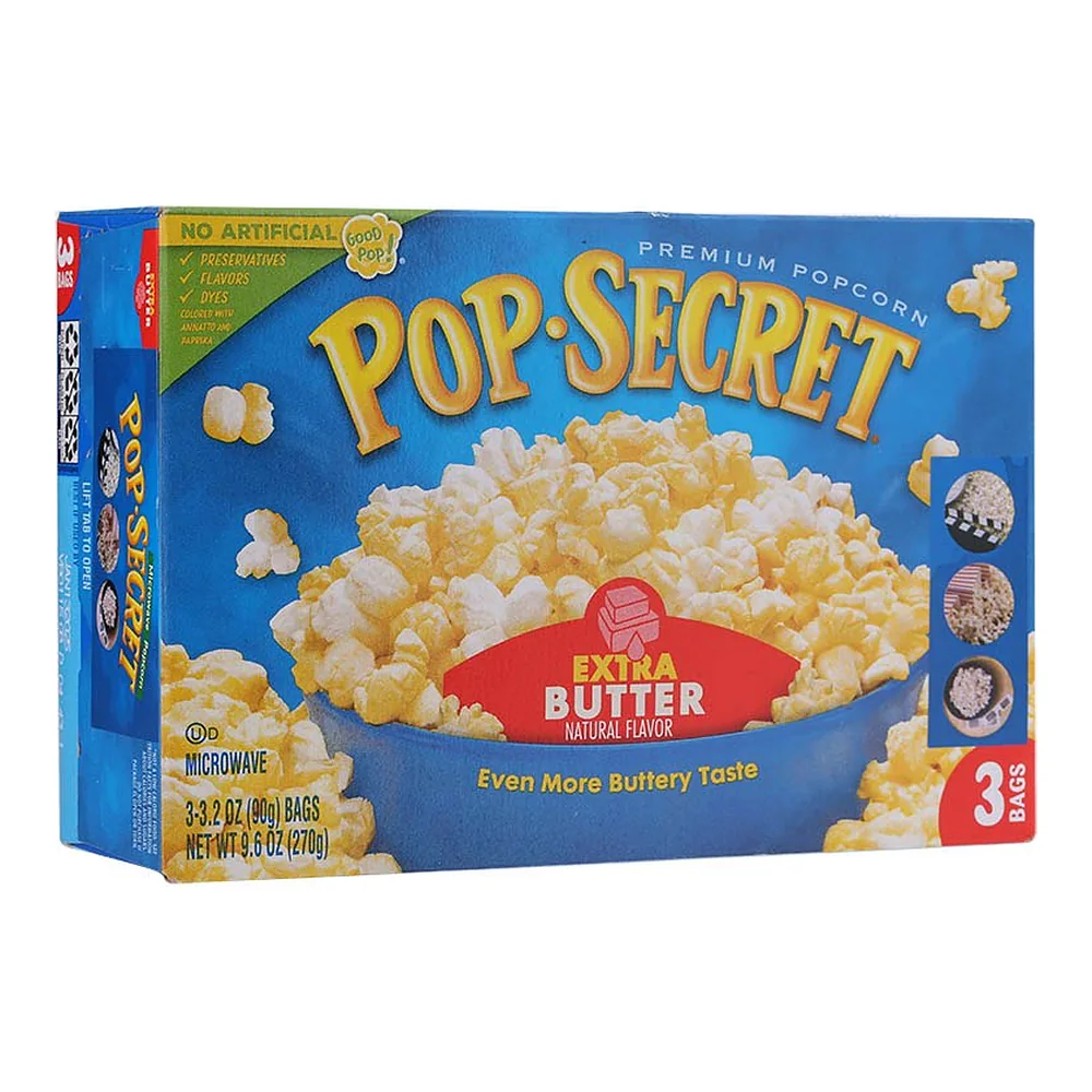 Попкорн для микроволновки Pop Secret Extra Butter, 270 г — фото 4