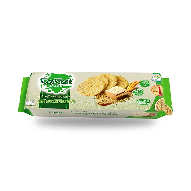 Рисовые крекеры Dozo из бурого риса с киноа, оригинальный вкус, 100 г