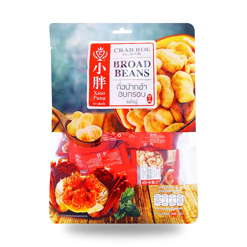 Бобы Xiao Pang хрустящие со вкусом крабовой икры, 298 г