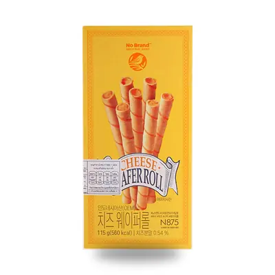 Вафельные трубочки No Brand с сыром, 115 г
