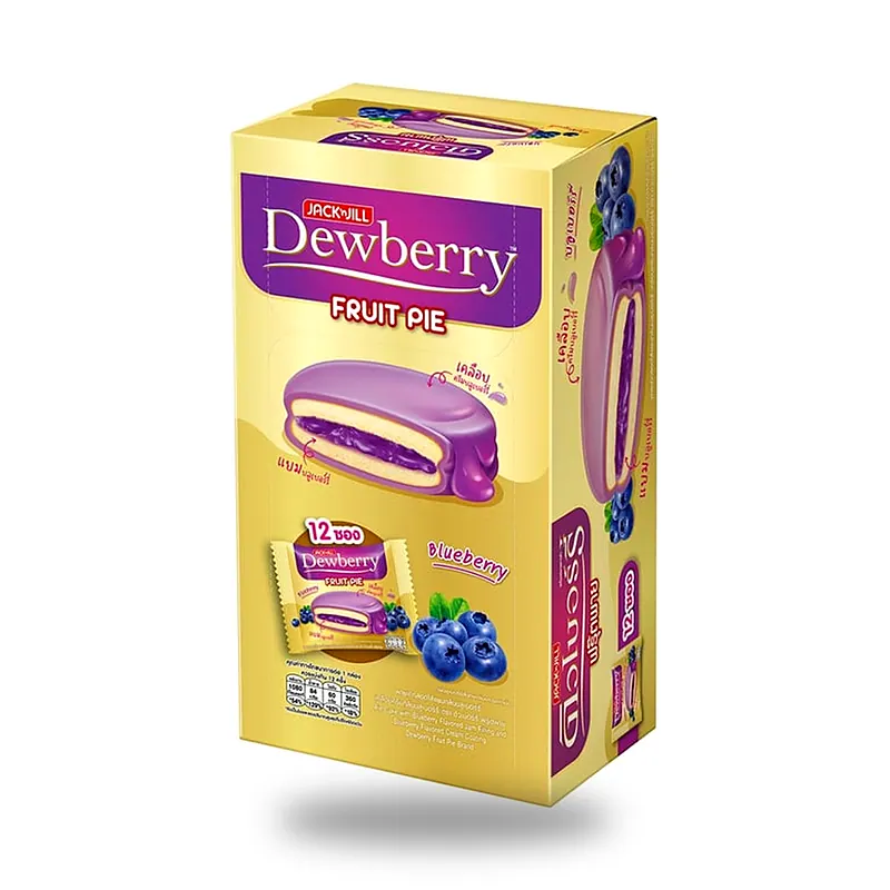Пирог Dewberry Fruit Pie с черничным джемом, 18,5 г × 12 шт. — фото 2