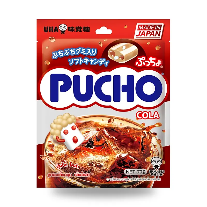 Жевательные конфеты Pucho кола, 70 г