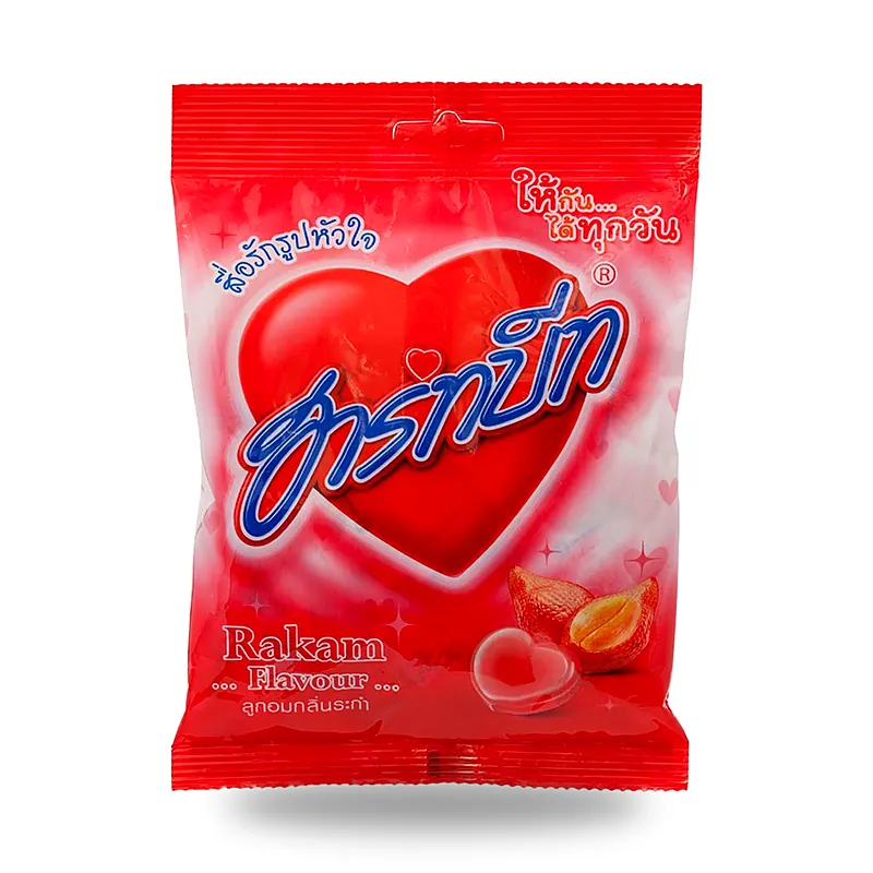Леденцы Heartbeat сердечки со вкусом салака, 112 г
