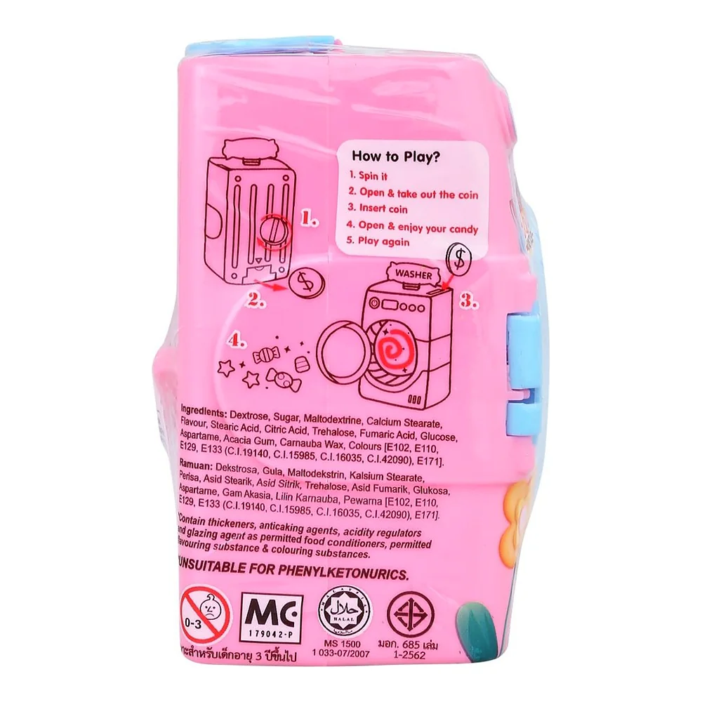 Конфеты Toys Castle в игрушке «Стиральная машина», 7 г — фото 4