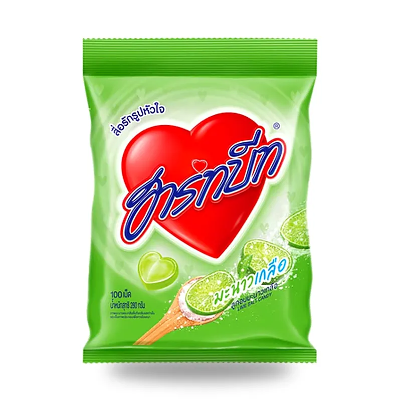 Леденцы Heartbeat лайм с солью, 280 г