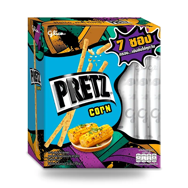 Палочки Glico Pretz Share Pack со вкусом кукурузы, 98 г — фото 2