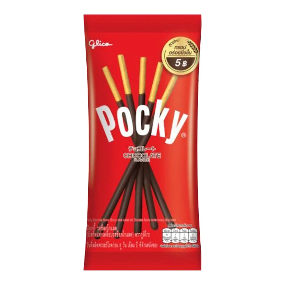 Палочки Pocky в шоколадной глазури, 10 г × 12 шт. — фото 4