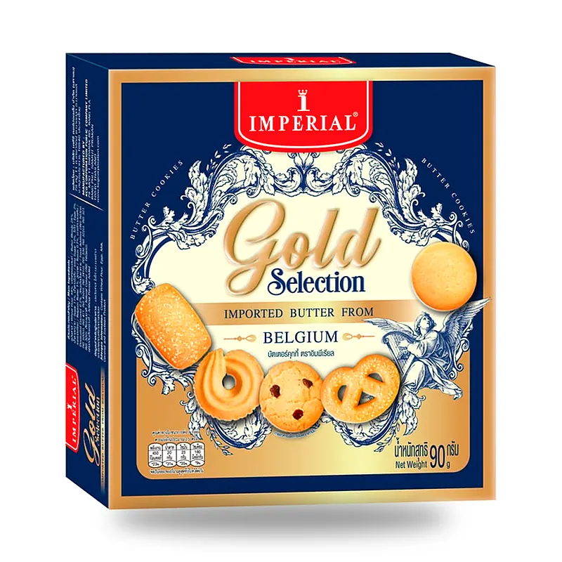 Сливочное печенье Imperial Gold, 90 г