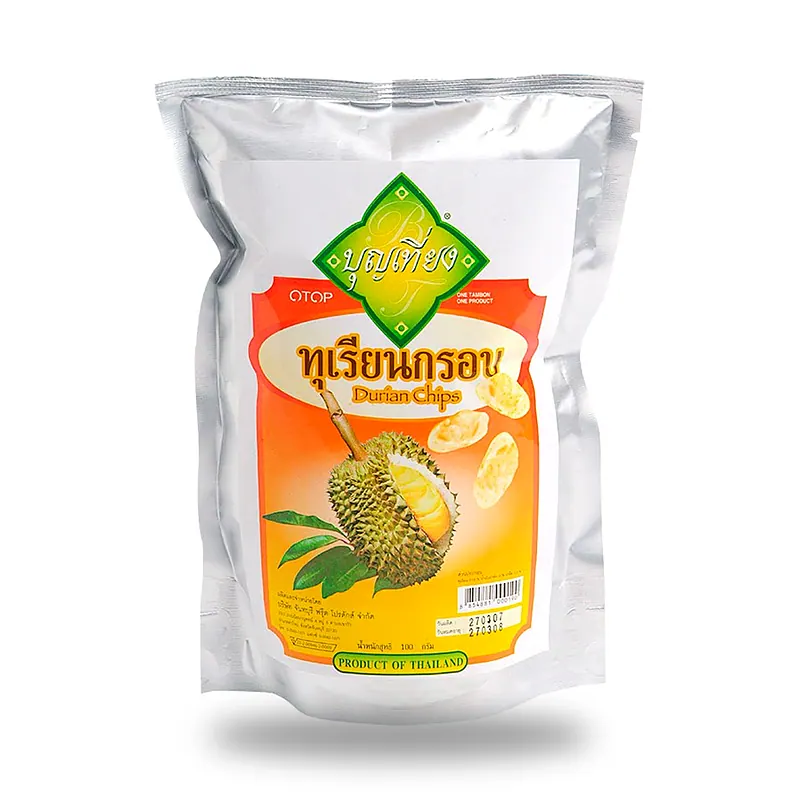 Чипсы из дуриана Boontiang, 100 г