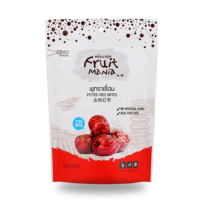 Красные финики (унаби) Fruit Mania без косточек, 220 г