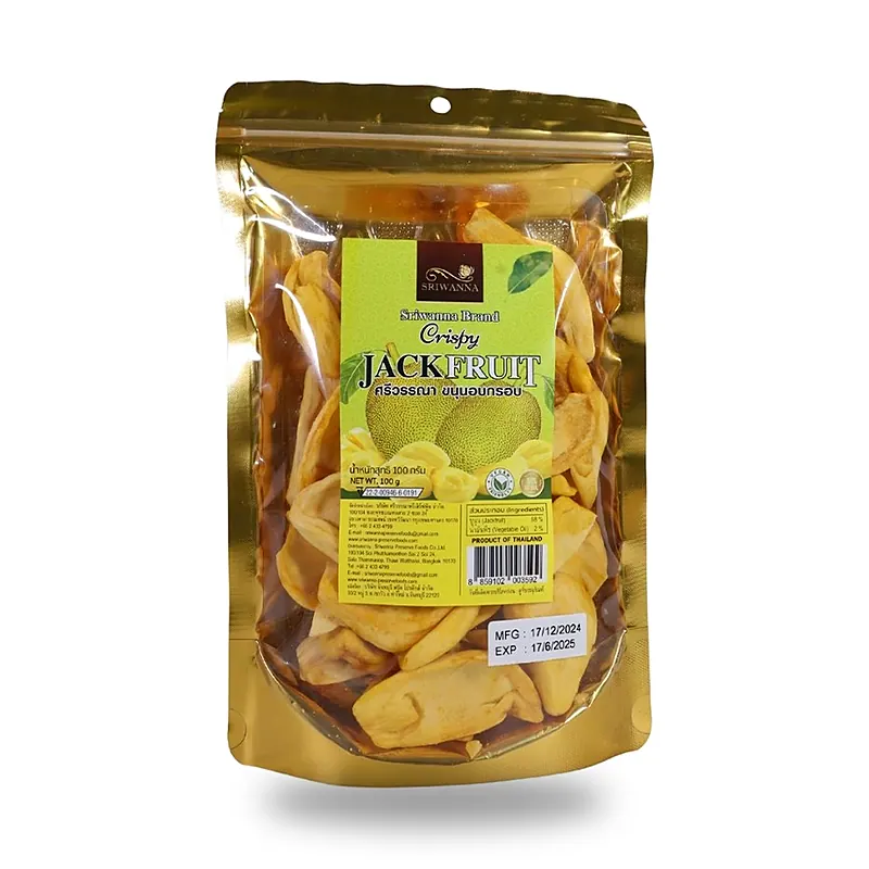 Хрустящий джекфрут Sriwanna, 100 г