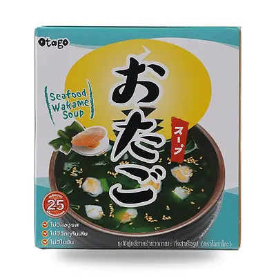Суп Otago с морепродуктами и вакаме, 32 г