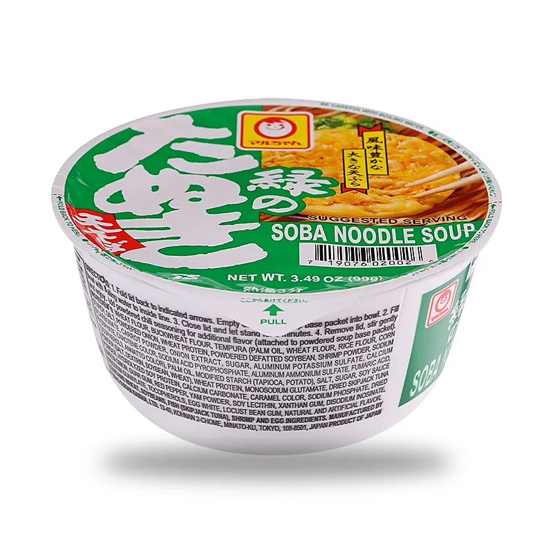 Лапша соба Maruchan Midori no Tanuki, 99 г