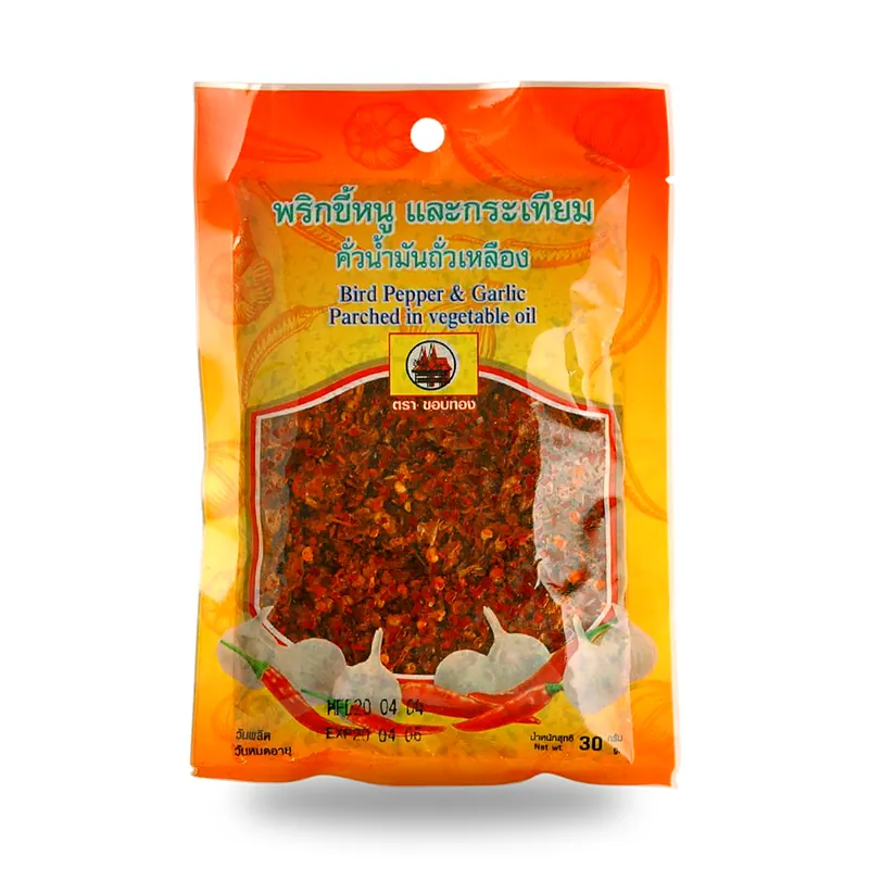 Приправа чили с чесноком Khob Thong, 30 г