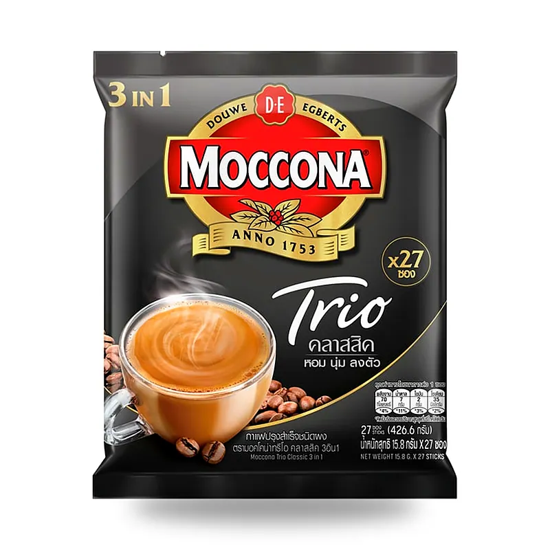 Кофе 3в1 Moccona Trio Classic, 15,8 г × 27 шт. — фото 2