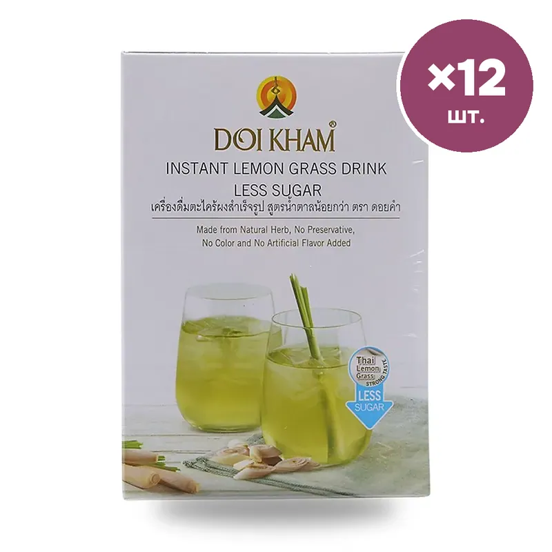 Напиток Doi Kham лемонграсс растворимый, 10 г × 12 шт.