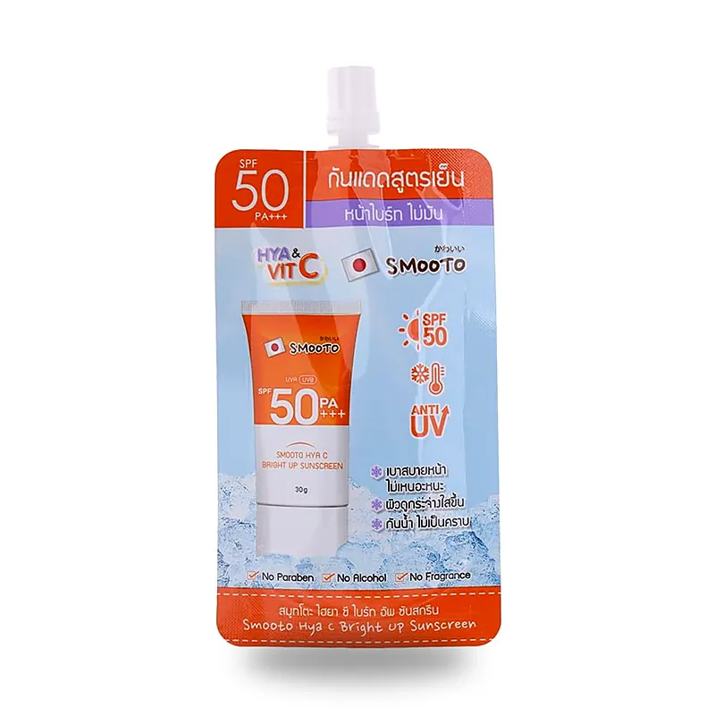 Солнцезащитный крем Smooto Hya C Bright Up, 30 г
