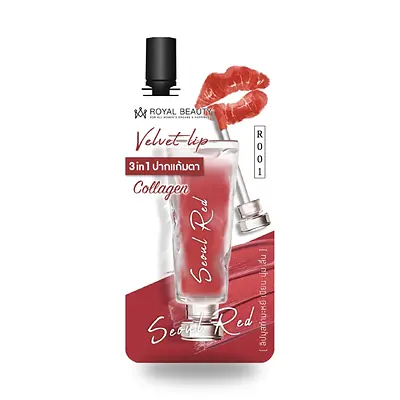 Помада Royal Beauty Lip Velvet, Seoul Red 001, 2 г