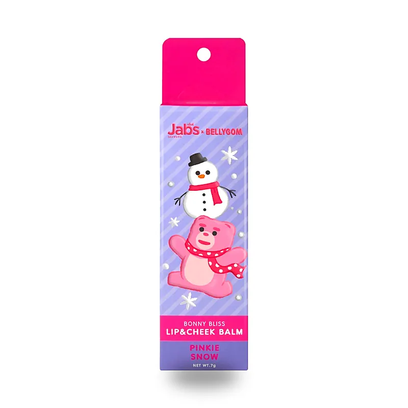 Бальзам для губ и щёк Jabs Bonny Bliss Lip & Cheek Balm, Pinkie Snow, 7 г