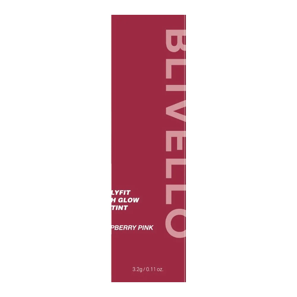 Тинт для губ Blivello Jellyfit High Glow Lip Tint, 03 Raspberry Pink, 3,2 г — фото 2