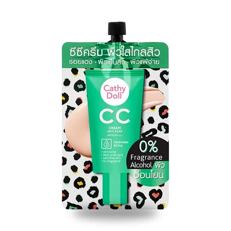 CC-крем Cathy Doll Anti Acne SPF 50, 7 мл