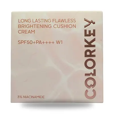 Кушон Colorkey Long Lasting Flawless Brightening Cushion SPF W3, 11 г