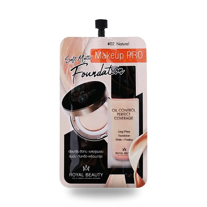 Тональная основа Royal Beauty Soft Matte Foundation, 6 г