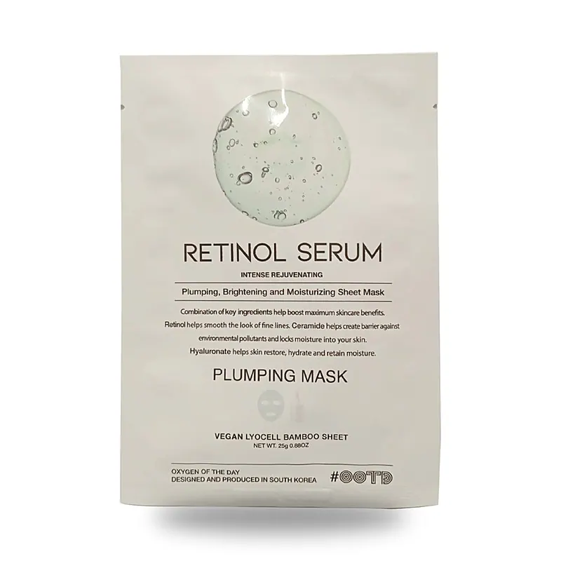 Тканевая маска OOTD Retinol Serum Plumping, 1 шт.