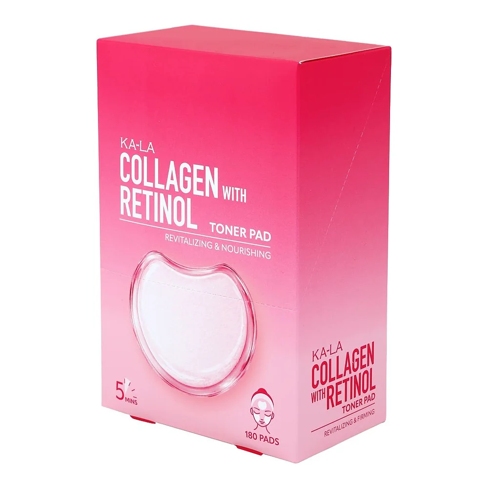 Тонер-пэды Ka La Collagen with Retinol, 22 мл × 15 шт. — фото 4