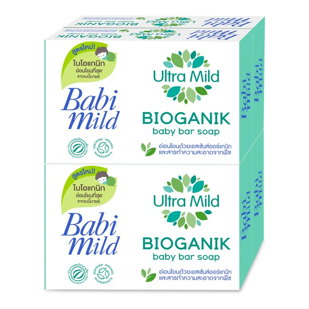 Детское мыло Babi Mild Bioganik, 75 г × 4 шт. — фото 5